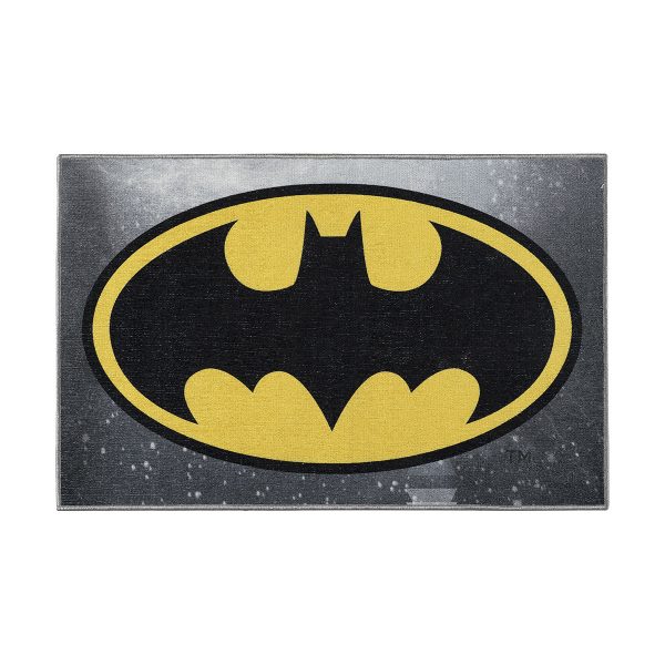 Beauty Home Πατάκι Art 6184 Batman 55x85 Γκρι