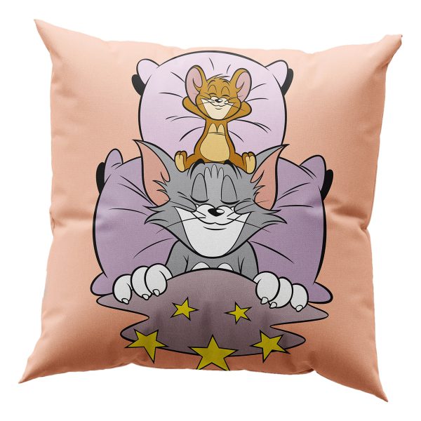 Beauty Home Μαξιλάρι με γέμιση Art 6194 Tom and Jerry 40x40 Εμπριμέ