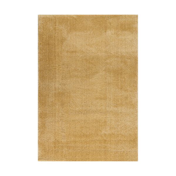 Beauty Home Χαλί Fluffie Art 9617 133x190 Yellow Κίτρινο