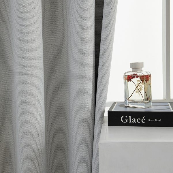 Beauty Home Κουρτίνα Full Blackout σκίασης με 8 κρίκους Elite Art 8392 Ice-No1 140x270 Πάγου - Image 22