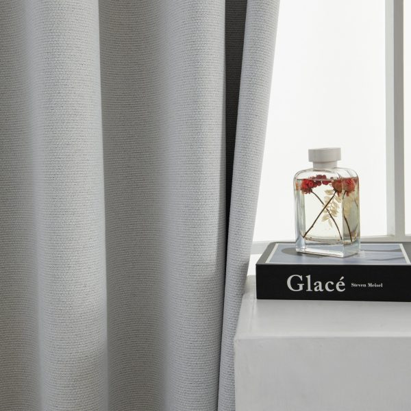 Beauty Home Κουρτίνα Full Blackout σκίασης με 8 κρίκους Elite Art 8392 Ice-No1 140x270 Πάγου - Image 7