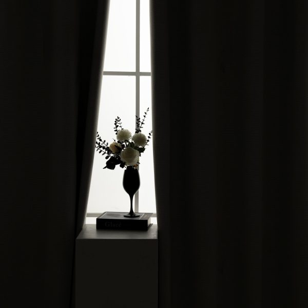 Beauty Home Κουρτίνα Full Blackout σκίασης με 8 κρίκους Elite Art 8392 Ice-No1 140x270 Πάγου - Image 10