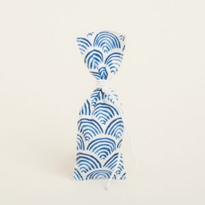 Beauty Home ΠΟΥΓΚΙ 6 x 19 cm ΜΠΛΕ ΚΥΜΑΤΑ