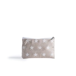 Beauty Home ΠΟΡΤΟΦΟΛΑΚΙ ΜΕ ΦΕΡΜΟΥΑΡ 9*16 CM ΛΕΥΚΑ ΑΣΤΕΡΙΑ