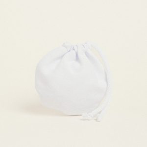 Beauty Home ΠΟΥΓΚΙ ΟΒΑΛ ΜΕ ΚΟΡΔΟΝΙ ΜΟΝΟΧΡΩΜΟ PREMIUM 13 x 14 cm