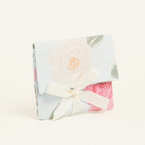 Beauty Home ΠΟΥΓΚΙ ΜΕ ΚΟΡΔΕΛΑ 12 x 17 cm ΤΡΙΑΝΤΑΦΥΛΛΑ ΓΑΛΑΖΙΟ ΦΟΝΤΟ
