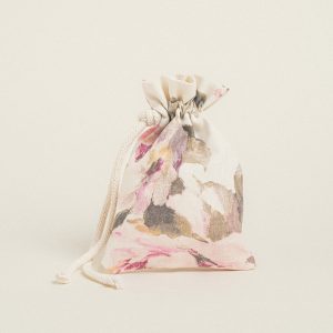 Beauty Home ΠΟΥΓΚΙ ΜΕ ΚΟΡΔΟΝΙ 12 x 17 cm ΚΛΑΣΙΚΟ ΦΛΟΡΑΛ ΕΚΡΟΥ