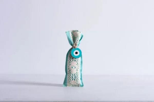 Beauty Home ΠΟΥΓΚΙ ΜΕ ΔΑΝΤΕΛΑ 6 x 19 cm ΜΠΕΖ-ΕΚΡΟΥ - Image 2