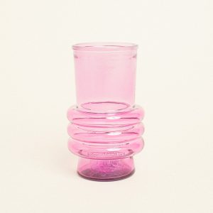 Beauty Home Γυάλινο Βάζο Ελάνη 17 CM