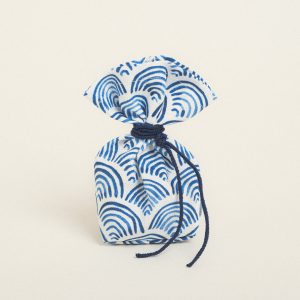 Beauty Home ΠΟΥΓΚΙ ΜΕ ΒΑΣΗ 8 x 12 cm ΜΠΛΕ ΚΥΜΑΤΑ