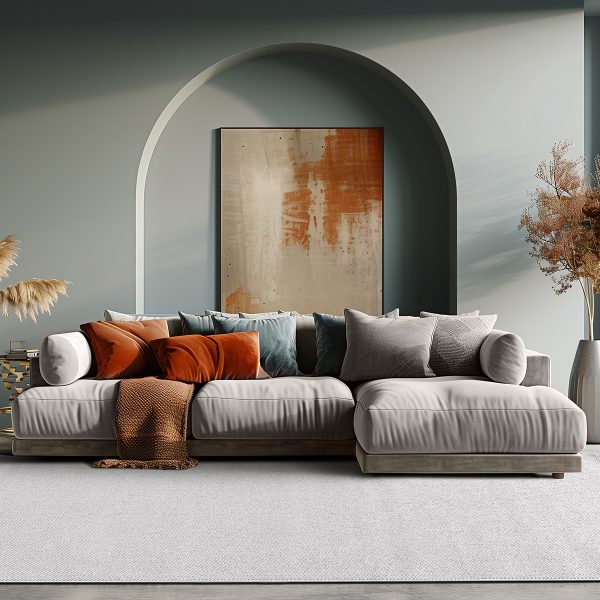 Beauty Home Χαλί Rustic Art 9331 160x230 Λευκό - Image 3