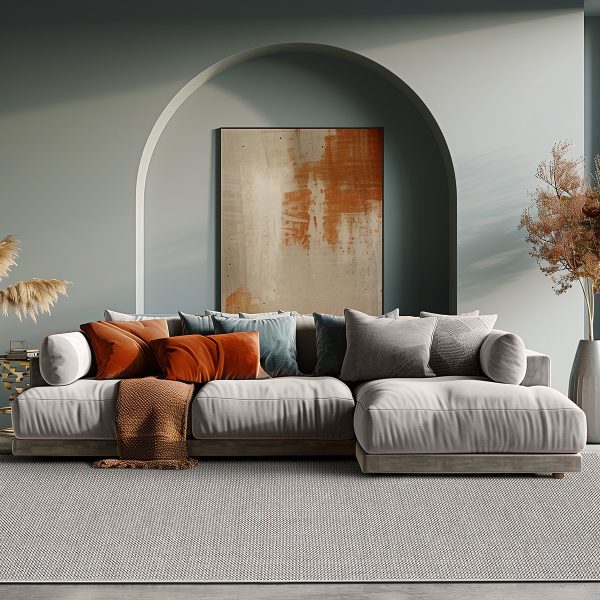 Beauty Home Χαλί Rustic Art 9335 Λευκό,Γκρι - Image 3
