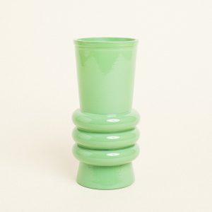 Beauty Home Γυάλινο Βάζο Ελάνη 25 CM