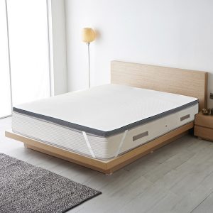 Beauty Home Ανώστρωμα Gel Memory Foam Relief Plus Art 4700 100×200 Λευκό