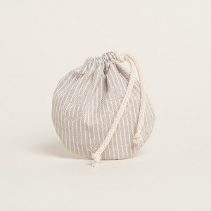Beauty Home ΠΟΥΓΚΙ ΟΒΑΛ ΜΕ ΚΟΡΔΟΝΙ 13 x 14 cm  ΑΓΚΥΡΑ ΡΙΓΕ ΜΠΕΖ