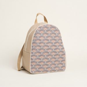 Beauty Home BACKPACK 43x35x23cm ΥΦΑΣΜΑ ΒΕΝΤΑΛΙΕΣ ΓΗΙΝΑ ΧΡΩΜΑΤΑ