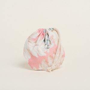 Beauty Home ΠΟΥΓΚΙ ΟΒΑΛ ΜΕ ΚΟΡΔΟΝΙ 13 x 14 cm  ΣΟΜΟΝ ΠΑΜΠΑΣ