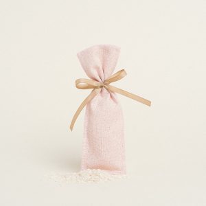 Beauty Home ΠΟΥΓΚΙ ΜΑΚΡΟΣΤΕΝΟ 6 x 19 cm -LUREX ΡΟΖ