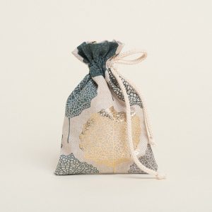 Beauty Home ΠΟΥΓΚΙ ΜΕ ΚΟΡΔΟΝΙ 12 x 17 cm ΧΡΥΣΑ ΦΥΛΛΑ
